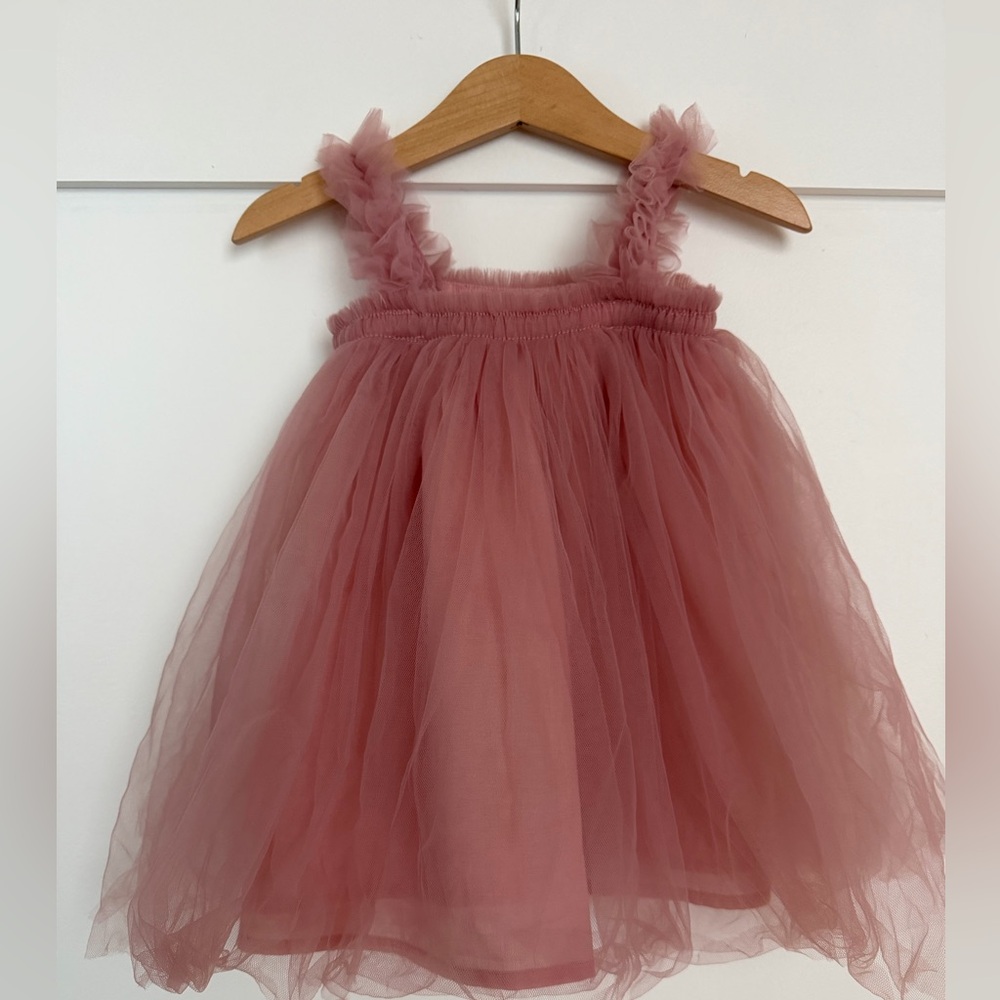 Pink Tulle Dress Girl size 3T-4T
